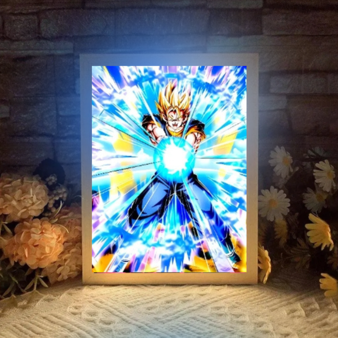 Tableau lumineux Led - Vegeto Dragon Ball