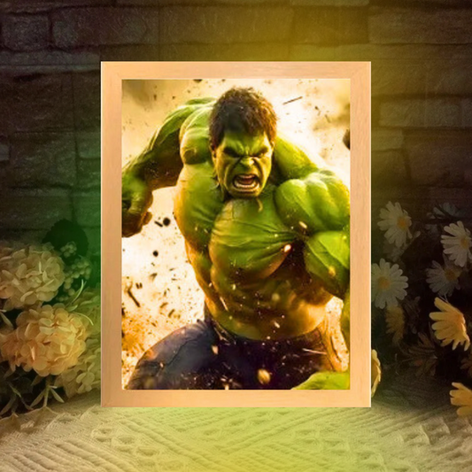 Tableau Lumineux Led - Hulk Marvel