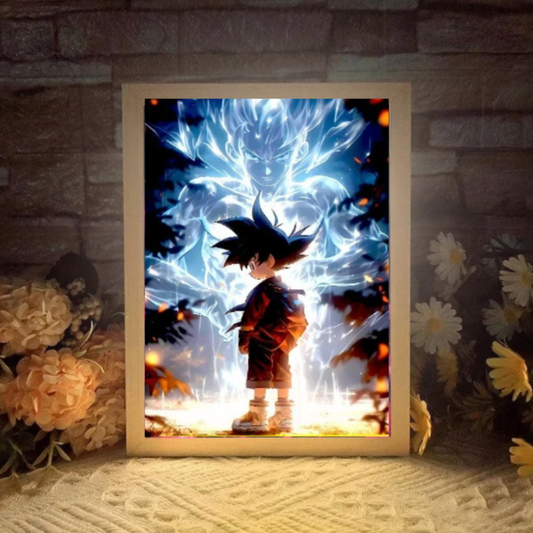 Tableau Lumineux Led - Songoku Dragon Ball Z